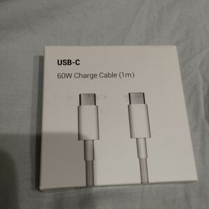 USB-C　to USB-C ケーブル　60W PD 1m 