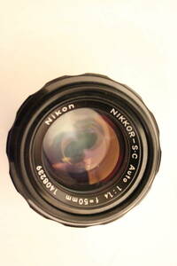 Nikon ニコン NIKKOR　S・C Auto 1:1.4 f=50mm 1408239