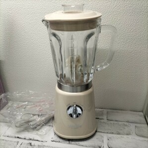 Compact GLASS Blender 600ml アイボリー【554】の画像2