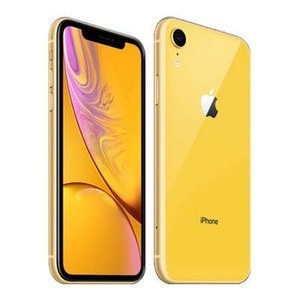 iPhoneXR イエロー 64GB SIMフリー 利用制限〇 バッテリー86％ apple スマホ スマートフォン 携帯電話 箱付き【330