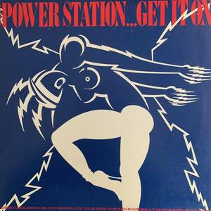 ◆ The Power Station Get It On ◆12inch 日本盤 Promo DISCOヒット!!