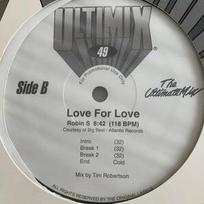 ◆ ULTIMIX 49' 3枚組 - Right Here/ Will You Be There Hunan Nature ◆12inch US盤 の画像3