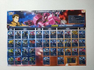  Gundam Extreme Versus 2 Cross boost A1 poster that 5