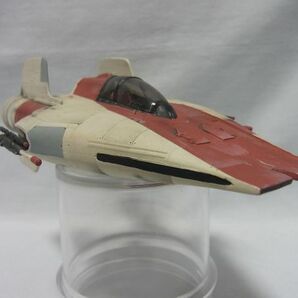 メーカー不明 1/48？ 『スターウォーズ A-ウイングファイター』プラモデル完成品の画像6