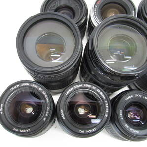 T-1411[同梱不可] Canon AFレンズ 10点まとめセット EF ウルトラソニック 28-90mm 35-80mm 75-300mm 他 キャノン フィルムカメラ ジャンクの画像3