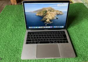 【美品】Apple MacBook Pro 2018,Thunderbolt(USB-C)3ポートx 4(13インチPro,16GB RAM,512GB SSD,2.3GHz) シルバー