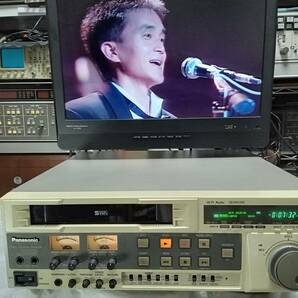Panasonic 業務用S-VHS ビデオデッキ AG-DS550 TBC搭載 中古整備品 K6TC00004の画像2