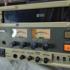 Panasonic 業務用S-VHS ビデオデッキ AG-DS550 TBC搭載 中古整備品 K6TC00004の画像3