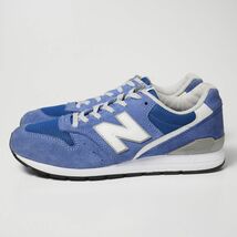 TG3153△ニューバランス New Balance*レディース*MRL996KC*スニーカー*REVLITE搭載*靴*シューズ*ブルー×アイボリー系*24.5cm_画像2