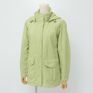 TG8176 horn lure s/Whole Earth* light weight jacket * Zip up * spring coat * Gore-Tex * with a hood *WMJ-1701W* size M* green group 