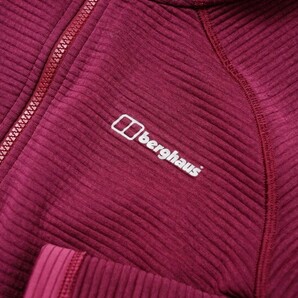 TH3492■バーグハウス/berghaus*REDONDA HOODED FL JKT AF*パーカー*ジャケット*フーディー*ピンク系*size10*22261の画像5