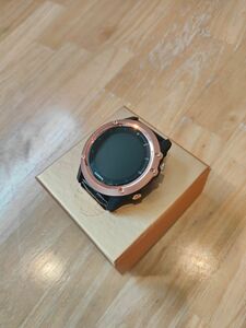 新品未使用　GARMIN fenix 3 ROSE GOLD ベゼル部線傷有り GARMIN スマートウォッチ