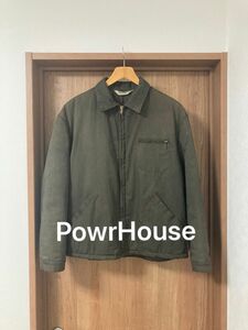 PowrHouse ビンテージ 古着　吹き出しタグ　60's 70's タロンジップ ワークジャケット