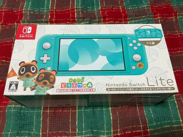 新品未開封 Nintendo Switch Lite あつまれどうぶつの森 ～まめきち&つぶきちアロハ柄〜