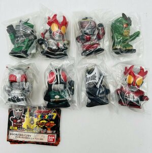 管614/送料無料！ 仮面ライダー ソフビコレクション７ 全8種 仮面ライダー龍騎 指人形 ソフビ フィギュア ガチャポン BANDAI