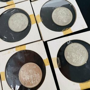 管674/昭和39年 1964年 東京オリンピック 1000円銀貨 1枚 100円硬貨 40枚 総額5000円分 まとめて 硬貨 銀貨 記念硬貨の画像10