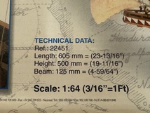 未組立 絶版 木製帆船模型　1/64 MAY FLOWER メイフラワー 1620　ArtesaniaLatina_画像5