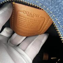 【1円スタート】コーチ　COACH coach メンズ　バッグ　デニム　カーゴ　トート　スモール　ショルダー　正規品　新品　未使用　タグ付_画像6