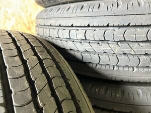 ★個人宅可★2023年12月製造★新車外し10部山★205/75R16 113/111L 6本 DUNLOP SP355K 夏 バリ山 イボ付き