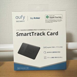 【匿名配送】Anker Eufy (ユーフィ) Security SmartTrack Card(紛失防止トラッカー) 