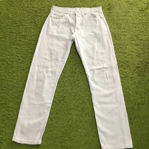 【made in UK】rare/Euro Levi's/リーバイス510/W34L32/Whitedenim/trimstraight/状態good/