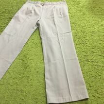 【made in Taiwan】80's Americanclothing/PALM BEACH COMPANY/GANT/trousers/W36L32/beige/2tuck/極上品/_画像6