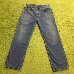 【made in Mexico】90's Americanclothing/OLDNAVY/BLUEJEANS/W34L32/2ndtag/REGULARJEAN/FABRIC IN USA/