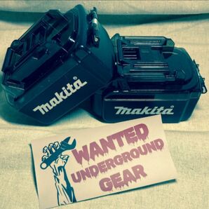 ステッカー付き！2個セット MAKITA マキタ バッテリー型ケース 小物入れ 海外マキタ製品 makita 18v