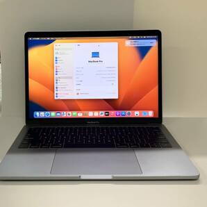 ★やや美品 MacBook Pro 13-inch 2017 Corei5 2.3GHz 16GB 256GB アップル マックブック プロ A1708 シルバー 中古 新古品 BP2193 10の画像1