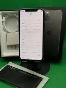 * супер-скидка * есть перевод iPhone11 Pro 256GB SIM свободный самый большая вместимость 85% дешевый SIM возможно KDDI 0 NWC72J/A Space серый б/у новый старый товар BP2333