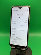 ★美品 Galaxy A20 32GB SIMフリー 最大容量良好 格安SIM可 KDDI ○ SCV46-u ホワイト 中古 新古品 818140 _画像1