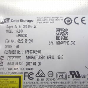 複数入荷 FUJITSU LIFEBOOK A748/PX A749/A A576/P A576/N A746/Sなど H・L Data Storage DVDマルチドライブ GUD0N 9.5mm 中古動作品(F621)の画像4