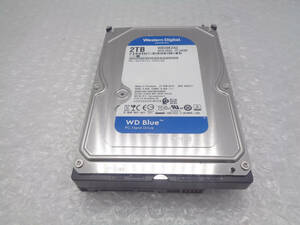 複数入荷 WD WD20EZAZ 3.5インチHDD 5400PRM 2TB SATA 中古動作品(F670)