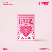 ◆(G)I-DLE 6th mini album『I feel』Queen Ver. 直筆サイン非売CD◆韓国