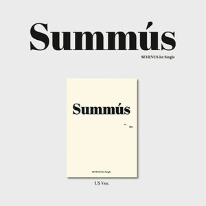 ◆SEVENUS 1st singe album『SUMMUS』 Us ver. 直筆サイン非売CD◆韓国