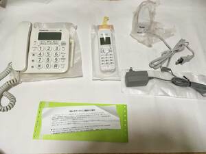 [ several times use did only ]Panasonic Panasonic cordless telephone machine cordless handset attaching RU*RU*RU VE-GD21DL-W ( cordless handset 1 pcs * white ) instructions attaching 
