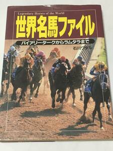 絶版 石川ワタル　世界名馬ファイル　バイアリータークからラムタラまで　光栄　海外競馬 