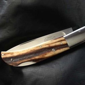 CENTOFANTE , FRANK OLD FOLDING KNIFE CUSTOM MADE セントファンテ ビンテージ カスタムナイフ スタッグの画像8