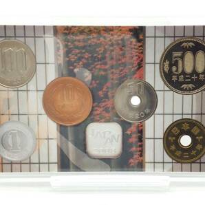 記念硬貨【 2008 Japan Coin Set 】額面666円 2008年 純銀製年銘板 記念貨幣 造幣局 コレクション MNの画像7