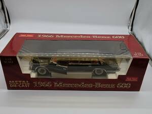 玩具【 Sun Star / ダイキャストミニカー ベンツ600（METAL DIE-CAST 1966 Mercedes-Benz 600 1:18SCALE） 】検索タグ) 希少品 保管品 HT