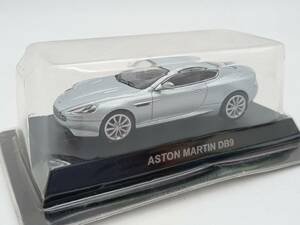 レア【 京商 1/64 アストンマーチン ミニカーコレクション　ASTON MARTIN DB9　シルバー　銀 ミニカー 】検索タグ) 希少品 保管品 HT