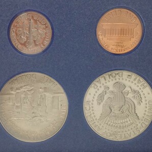 記念硬貨【 UNITED STATES 1986 PRESTIGE SET 】アメリカ 海外硬貨 硬貨 貨幣 銀貨 自由の女神 リバティー ドル 他 現状品 保管品 MNの画像8
