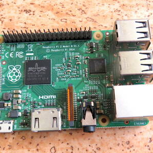 Raspberry Pi2 Model B / ラズベリーパイ2 ★ 電源ケーブル付 ★中古の画像2