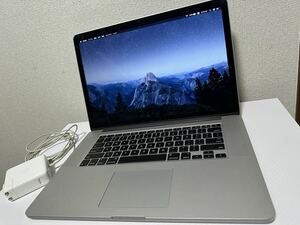 Macbook pro Retina 15inch Early2013 core i7 2.7GHz 16GB 512GB USキーボード