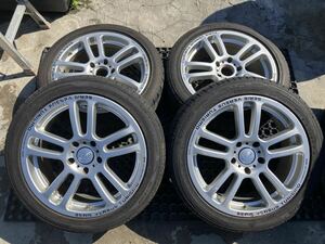 SERIE VERSUS TURISMO RAYS 215/45ZR17 215/45R17 7J +42 PCD114.3 アルミホイール４本セット