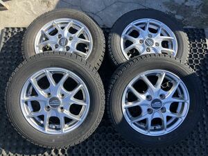 SCHNEIDER 155/65R13 4.00B +43 PCD100 アルミホイール4本セット