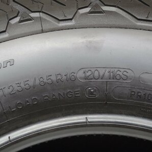 F-412(送料無料/代引きOK)ランクN 中古 ほぼ新品 235/85R16 120/116 BF Good rich All-Terrain T/A 2018年 ホワイトレター 夏タイヤ 1本SETの画像4