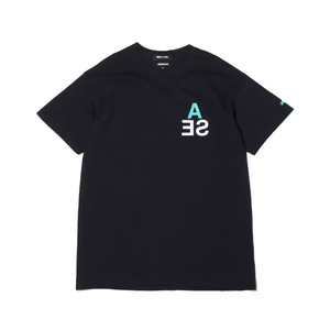 新品 atmos x WIND AND SEA TRIANGLE LOGO TEE BLACK Lサイズ タグ付き アトモス ウィンダンシー トライアングル ロゴ Tシャツ 黒 ブラック