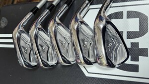 『美品』ミズノ Mizuno JPX FT -１Forged CB アイアン #6～PW 5本セット Fujikura MCI 50R