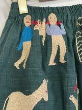 ナガ族 刺繍 スカート タイ ミャンマー 民族 新品未使用_画像3